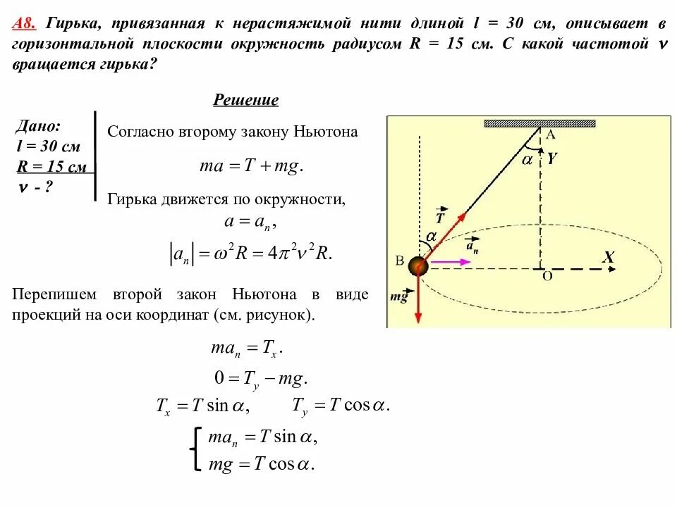 С какой силой натянута мышца. Маятник массой m вращается на нити в вертикальной плоскости. Натяжение нити по окружности в горизонтальной плоскости. Шарик подвешенный на нити движется по окружности. Равномерно вращается в горизонтальной плоскости.