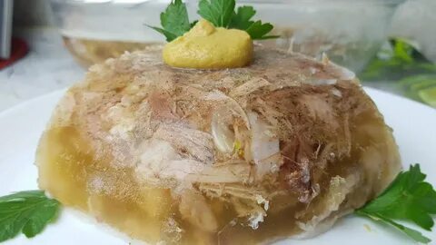Вкусный холодец из рульки и курицы