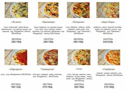 Жульен калорийность