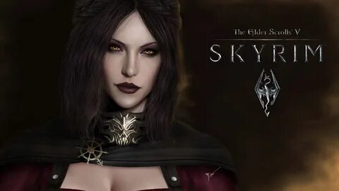 Download Skyim Serana - The Mysterious Vampire Companion Wallpaper | Wallpa...