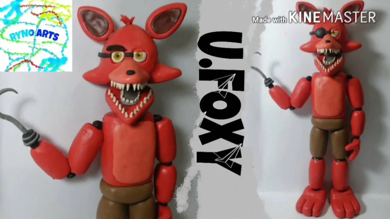 Бони пластилиновый фокси. Как сделать аниматроника фокси. Лепим дравкилл фредди. Как сделать аниматроника фокси. Фокси фнаф из полимерной глины.
