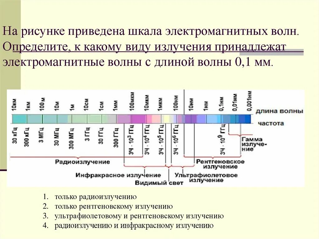 Шкала частот электромагнитного излучения. Шкала электромагнитных волн рис 136. Шкала ЭМВ электромагнитных волн. Диапазоны электромагнитных волн шкала 9 класс. Определяется частотой излучения