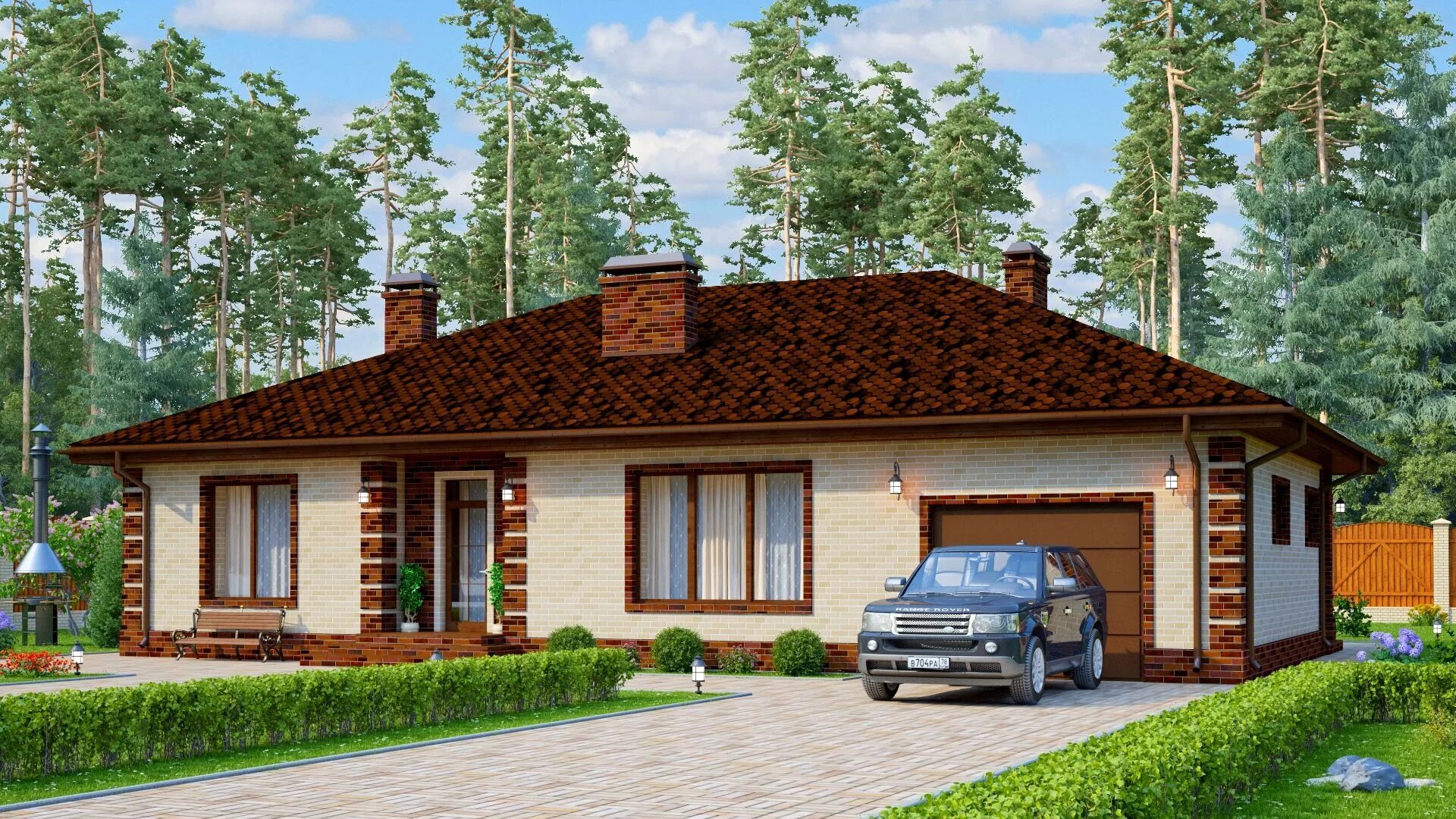 Проекты домов с гаражом - Могилев (ID# 123497527), цена: 650 руб., купить в Грод
