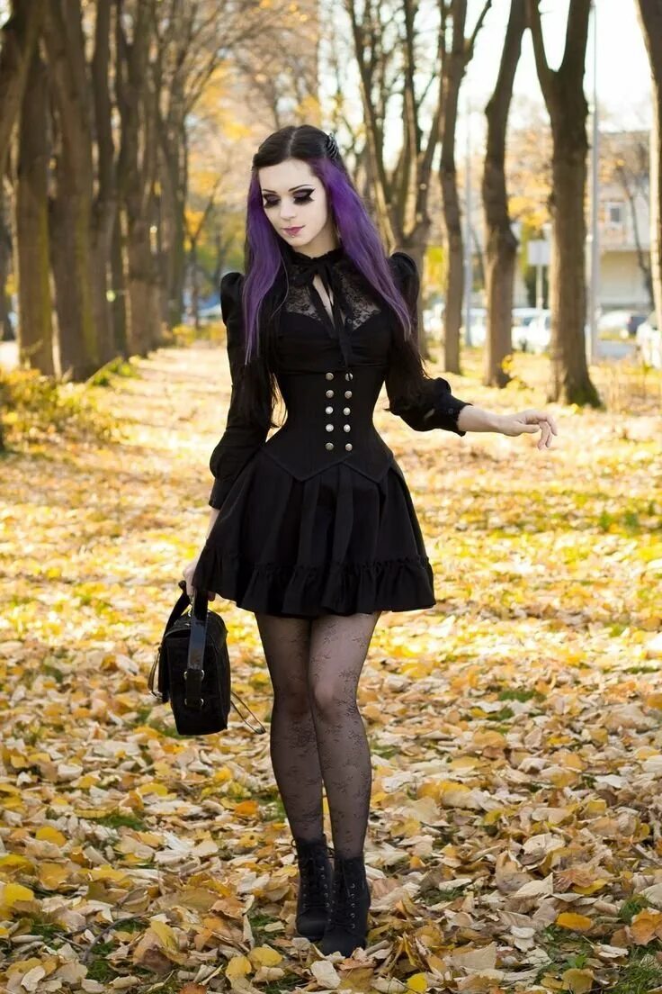 Milena Grbovic Gothic. Готки колготки