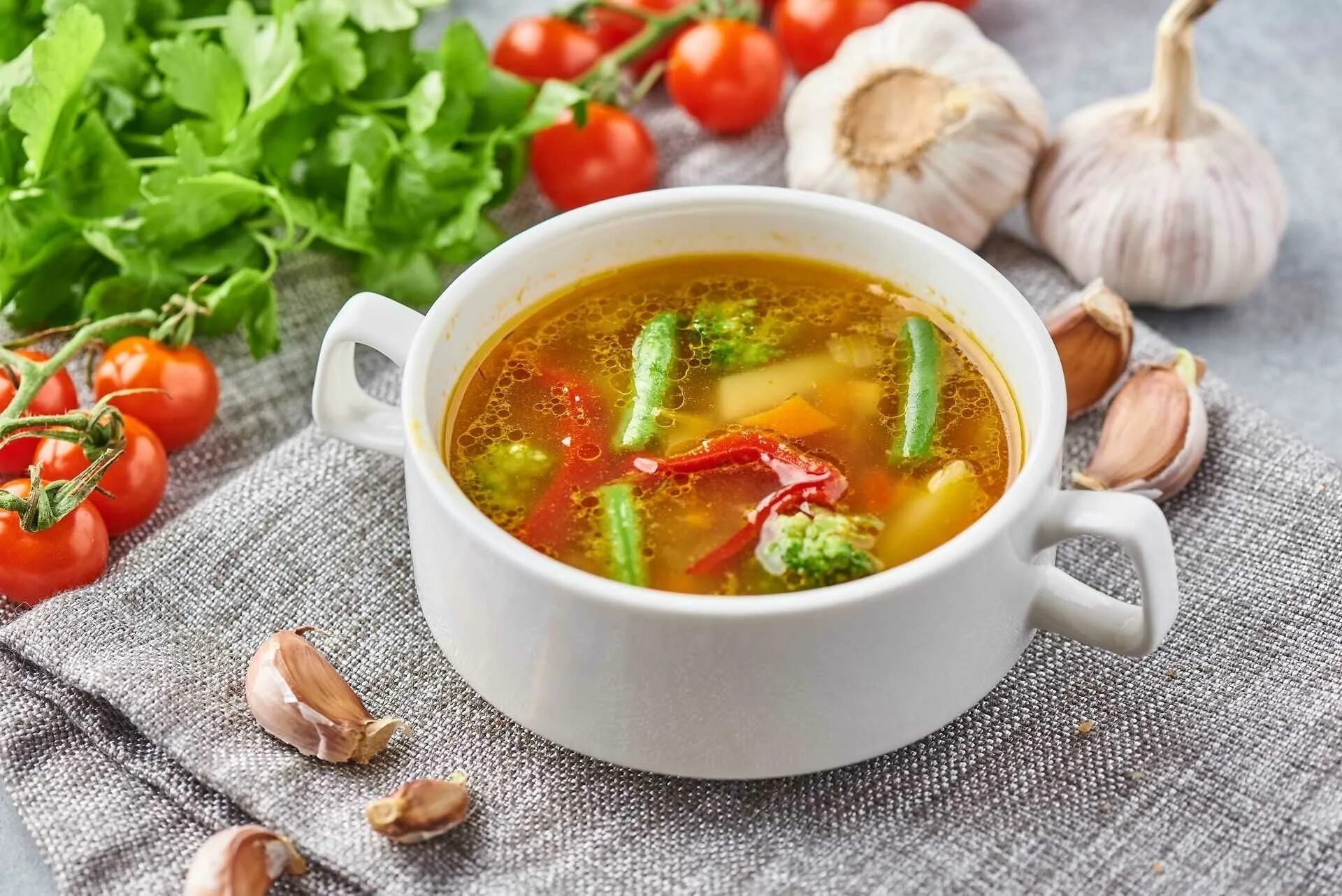 Куриные бульоны пп