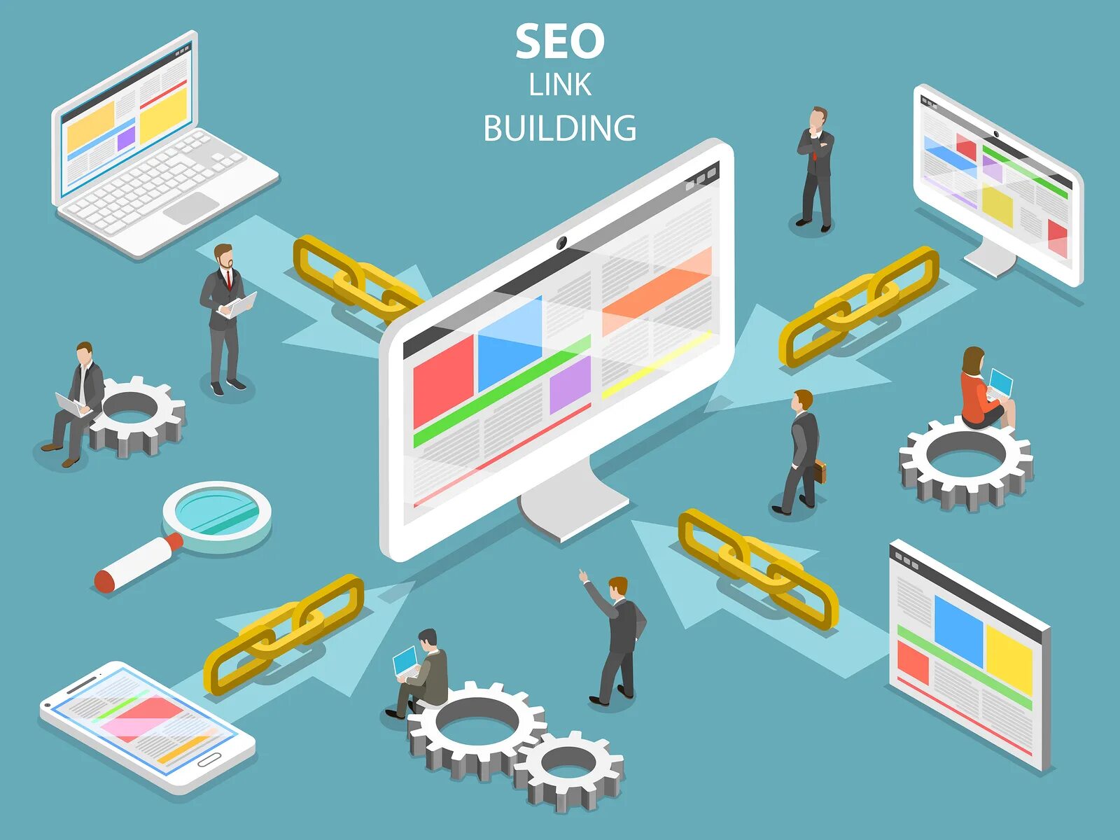 Linked website