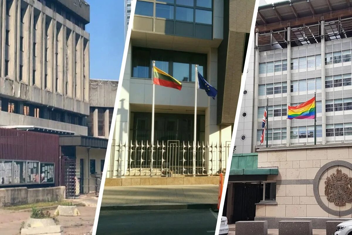 площадь лнр. посольство лнр в москве. площадь луганской народной республики.