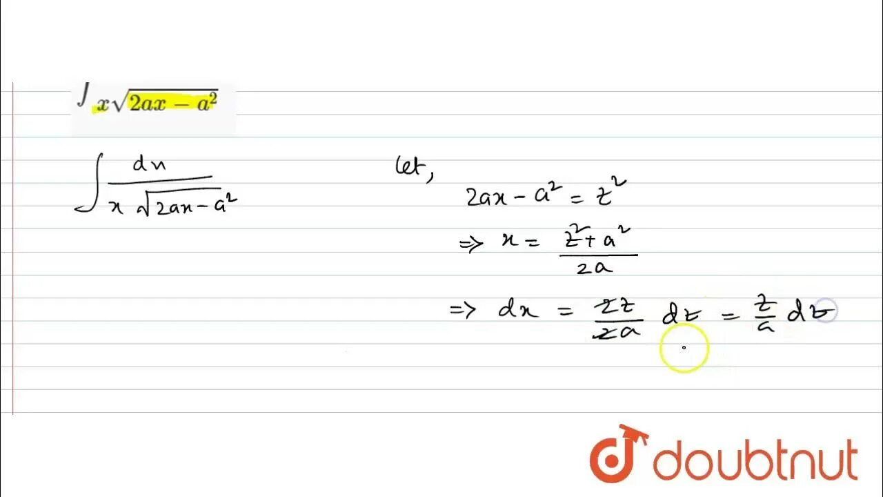 Int dx. Int dx