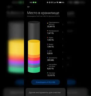 Смартфоны объем встроенной памяти