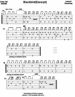 Guitar tabs