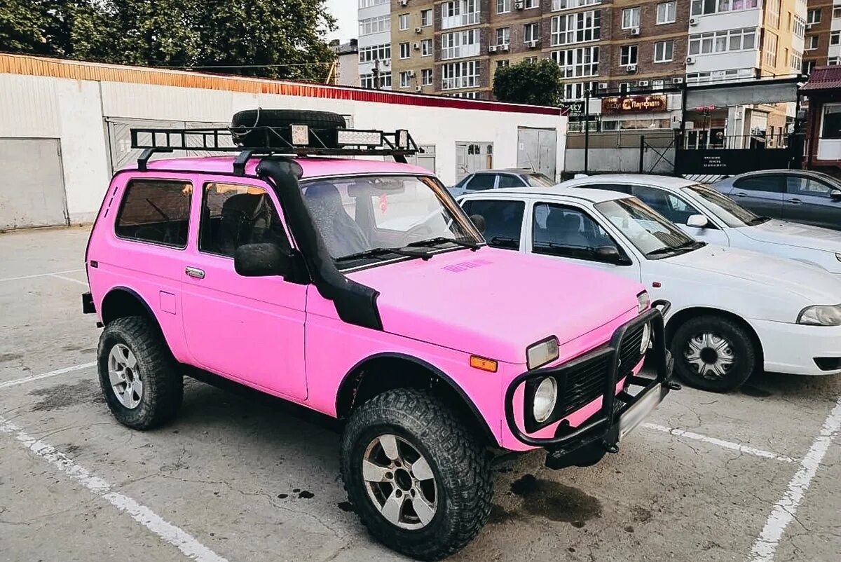 "Экстремальная" Lada Niva Legend: "живые" фото и цена - Российская газета