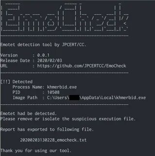 Detect tool