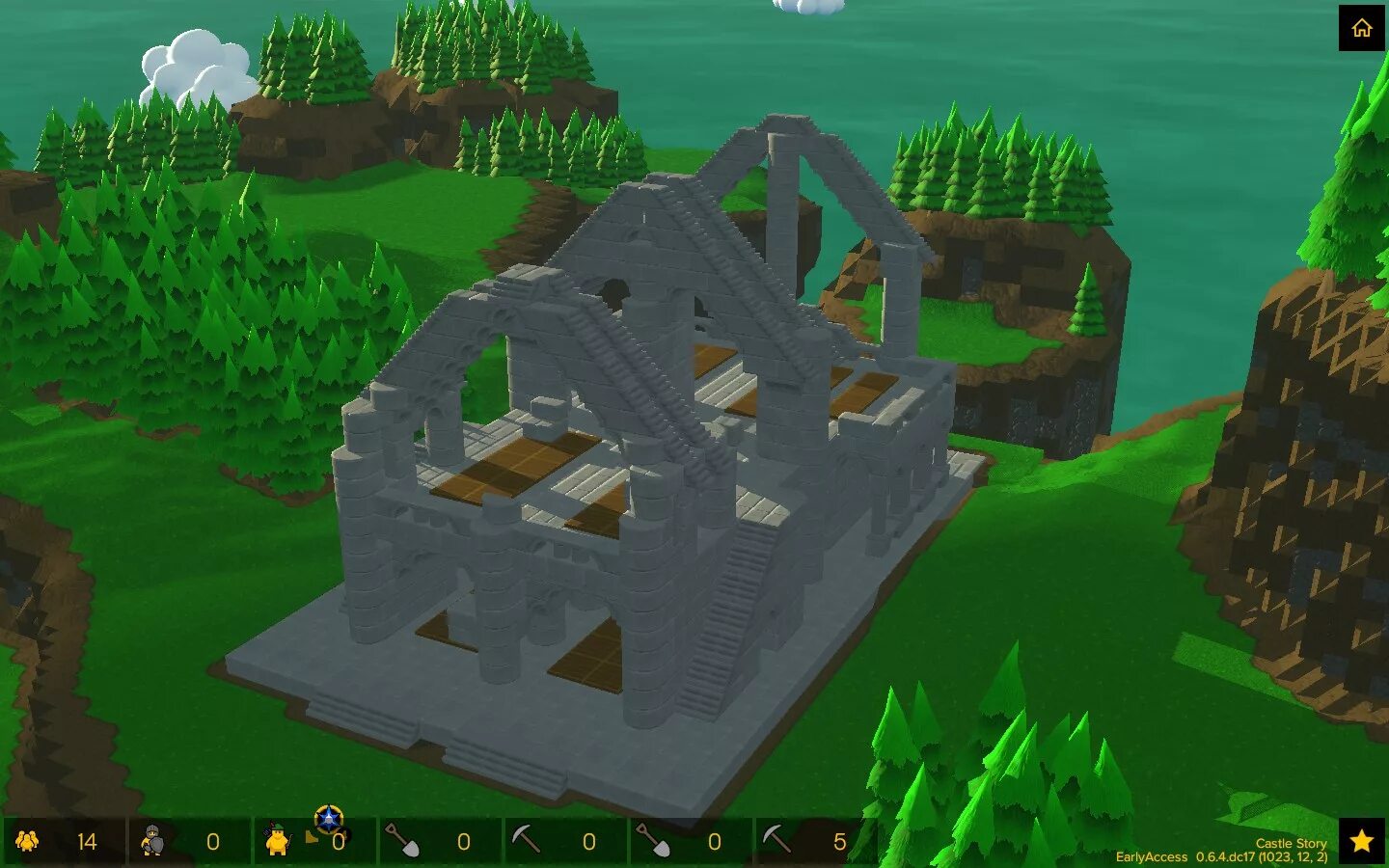 Build the castle. Игра castle story. castle story бриктроны. кастл стори постройки. castle story враги.