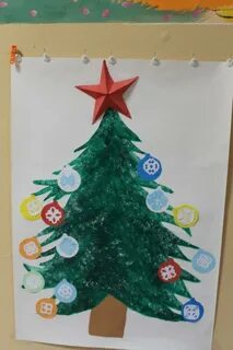 Аппликация елочка цель