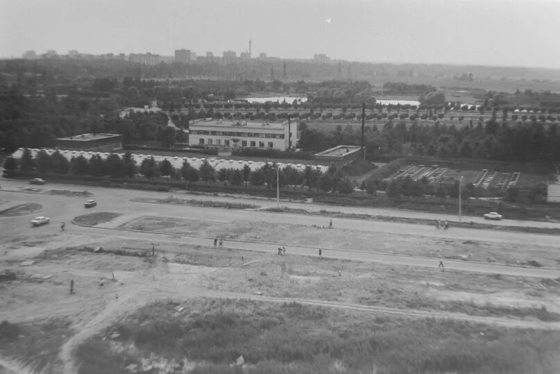 Юго-Запад, пр. Маршала Жукова, вид в сторону Корабелки