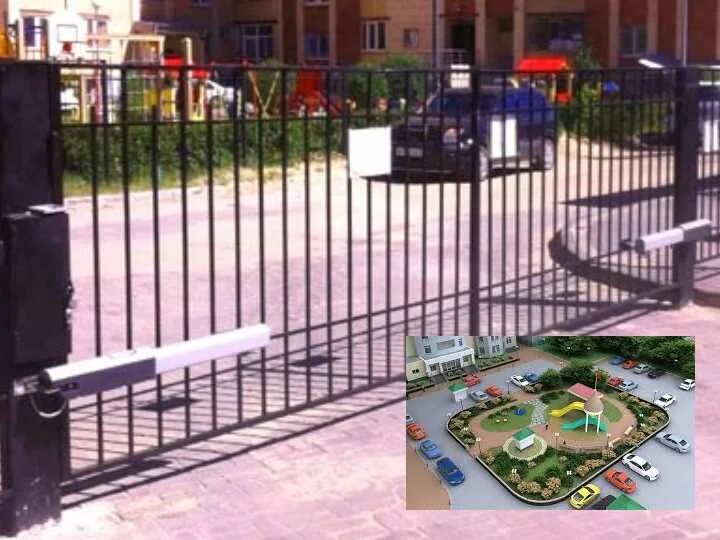 Оградить придомовую территорию