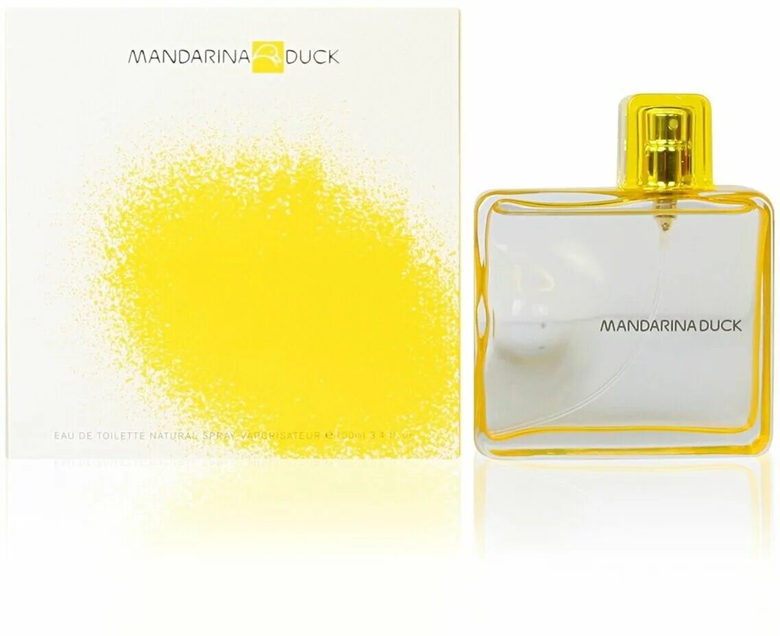 Mandarina Duck 100. Mandarina Duck for women туалетная вода 100 мл. Mandarina Duck желтые духи. Mandarina Duck Lady Test 100ml.