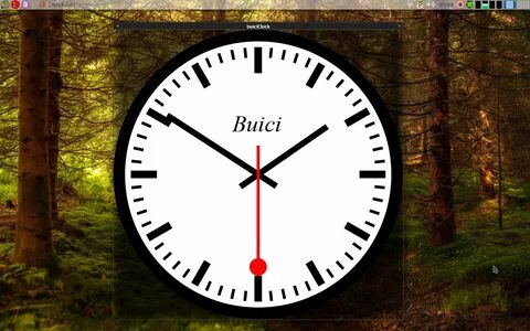 Установить гаджеты часы