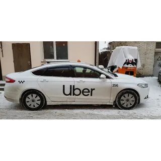 На убере