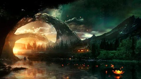 Картинка фэнтези природа