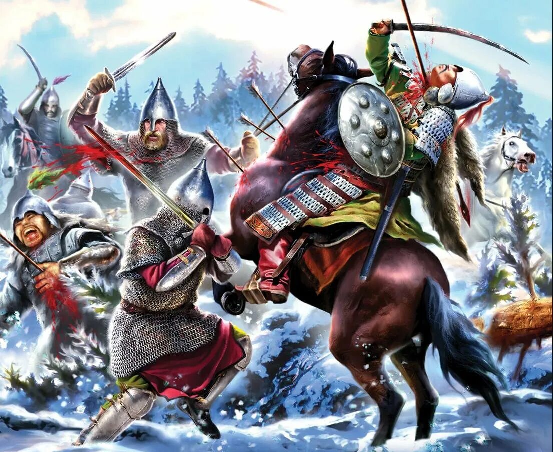Русские в монгольском войске