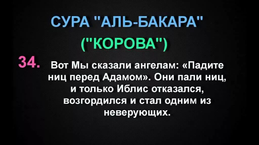 Сура алы бакара. Сура. Сура Аль Бакара 34 аят. Сура Аль Бакара. Сура корова.