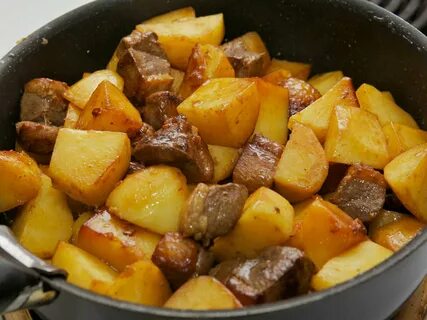 Тушеная картошка простой рецепт