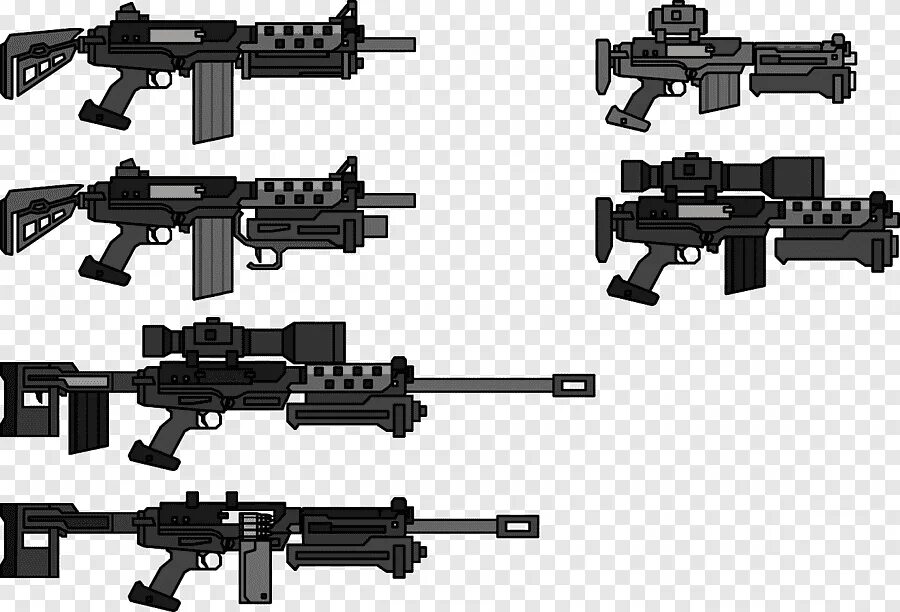 Weapon sprites