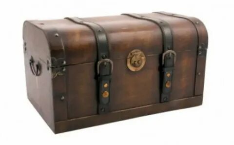 They looked around there were old box