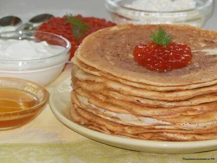 Блины на сыворотке тонкие с дырочками