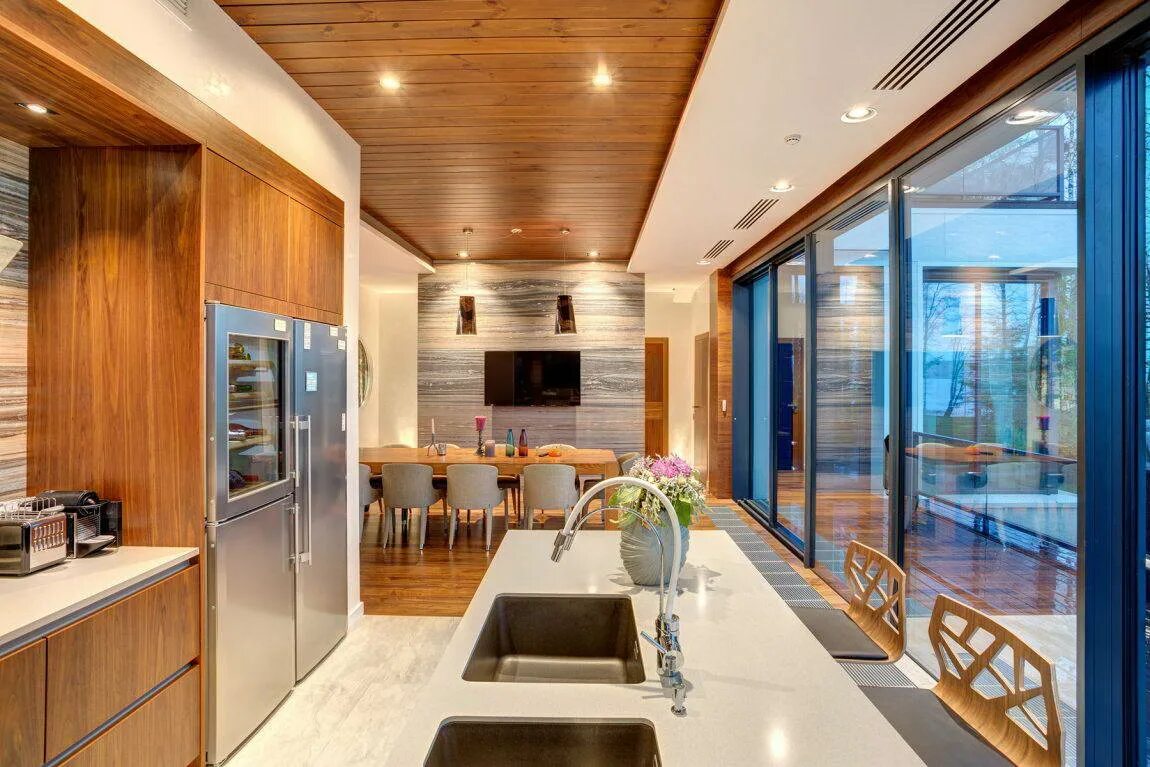 modern kitchen corner window - Google Search Modern bar stools, Kitchen corner, 