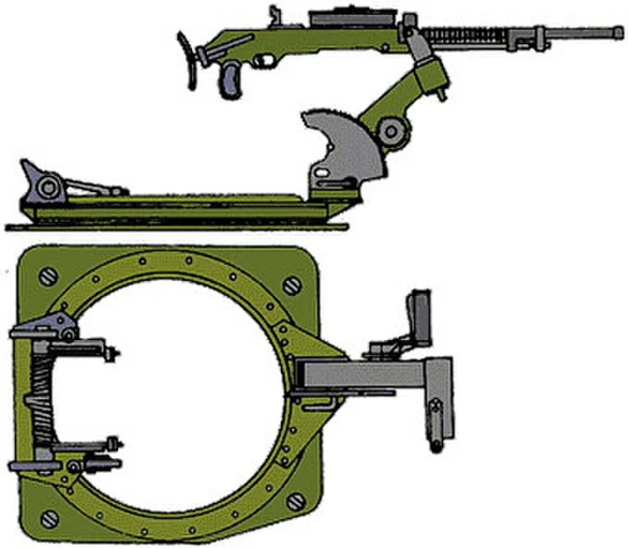 Установки и т п. Зенитная турель п-40. Турель п-40 зенитная танковая. Пулемётная турель т-40. Турель пулемета кв-1.