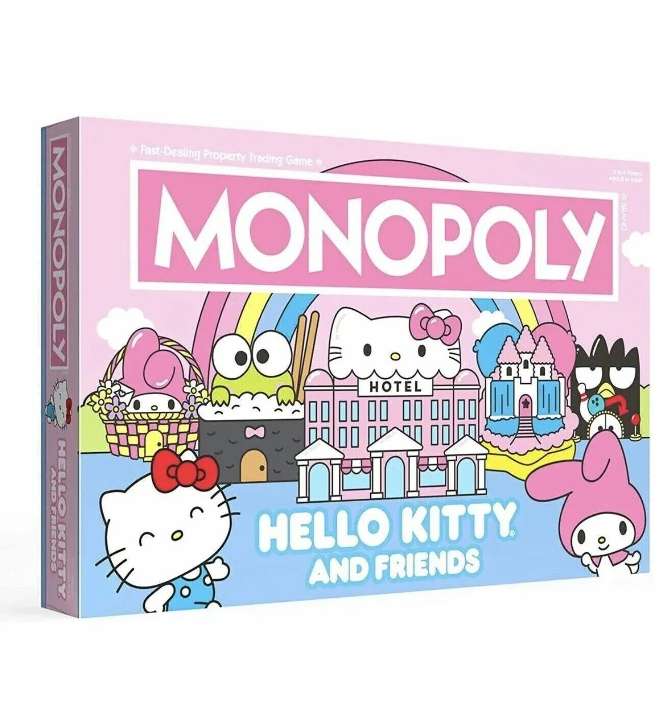 Хелло Китти. Монополия Хэллоу Китти. Монополия с Китти. Monopoly hello Kitty and friends. Заказать хеллоу