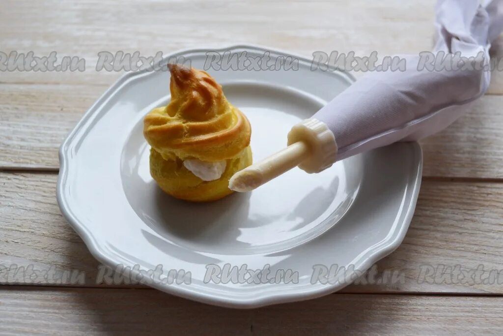 Приготовление заварных пирожен