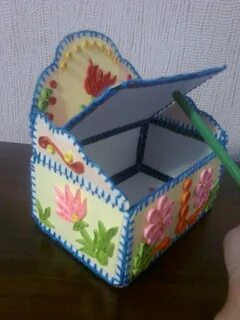 Проект шкатулка из картона
