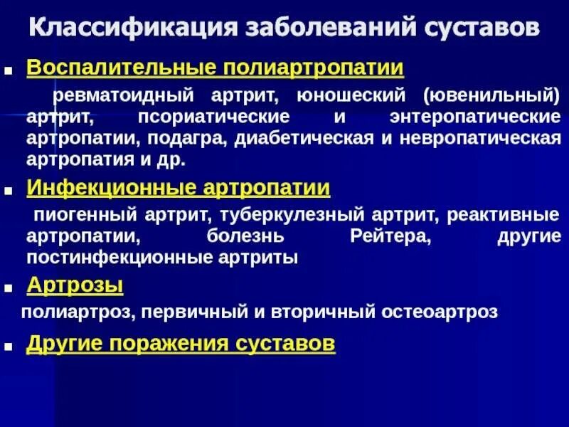 Воспаление суставов заболевание. Классификация болезней суставов. Классификация патологии суставов. Классификация поражения суставов. Классификация воспаление суставы.