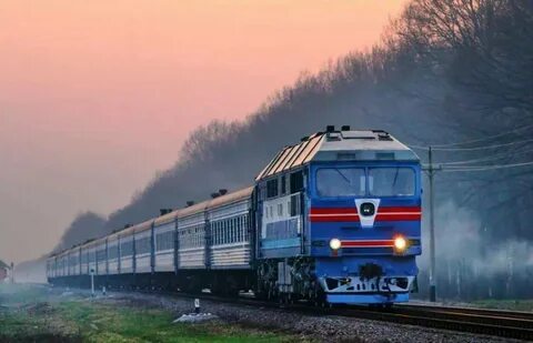 Русский поезд фото