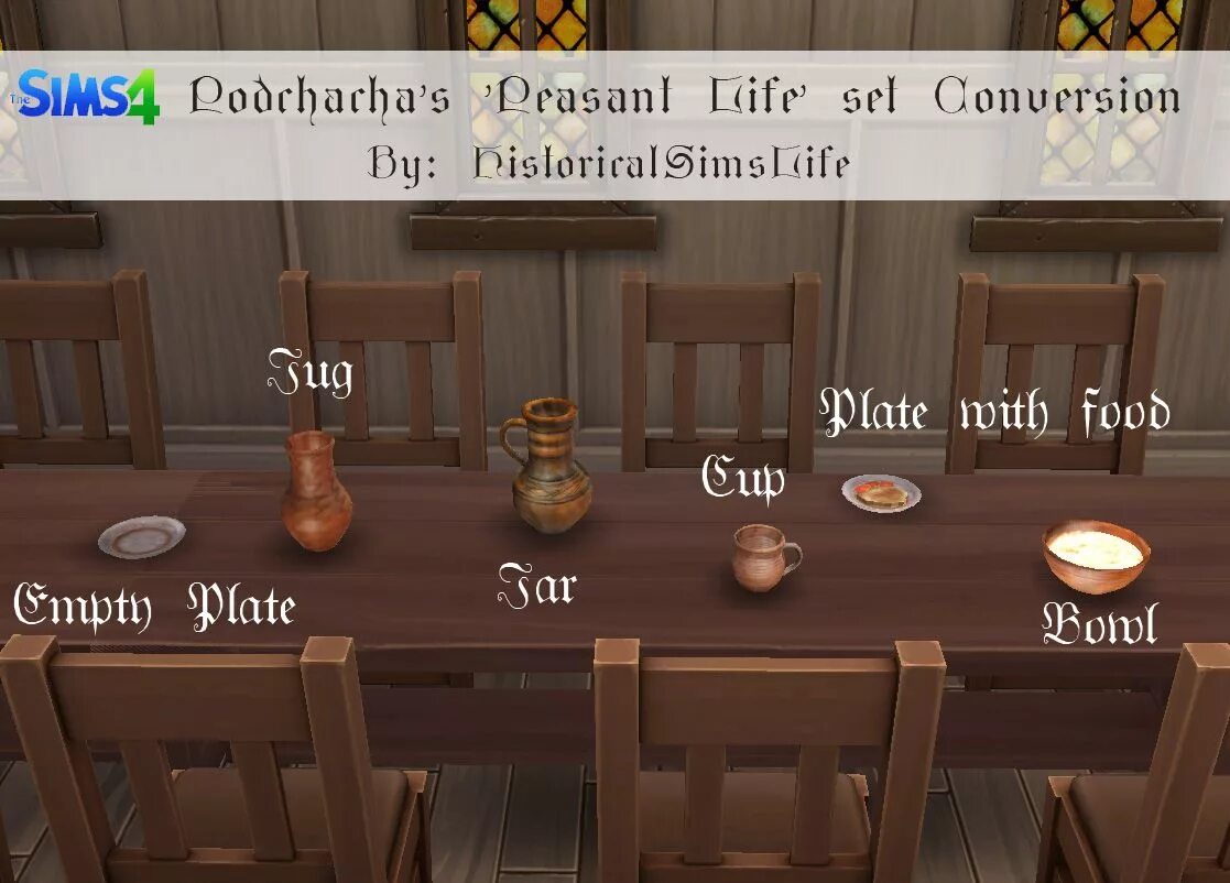 Be set for life. SIMS 4 Conversion Medieval мебель. SIMS 4 Colonial Restaurant.