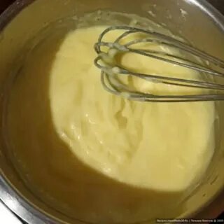 Заварной крем с мукой