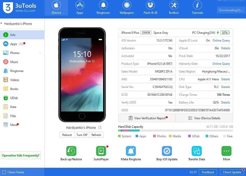 3utools 64 bit 10 для windows. 3utools iphone 12 64 gb. проверка айфона 3utools. 3utools отчет. прошивка айфона 3utools.