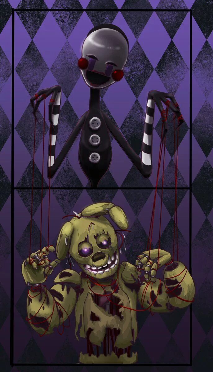 Springtrap x puppet