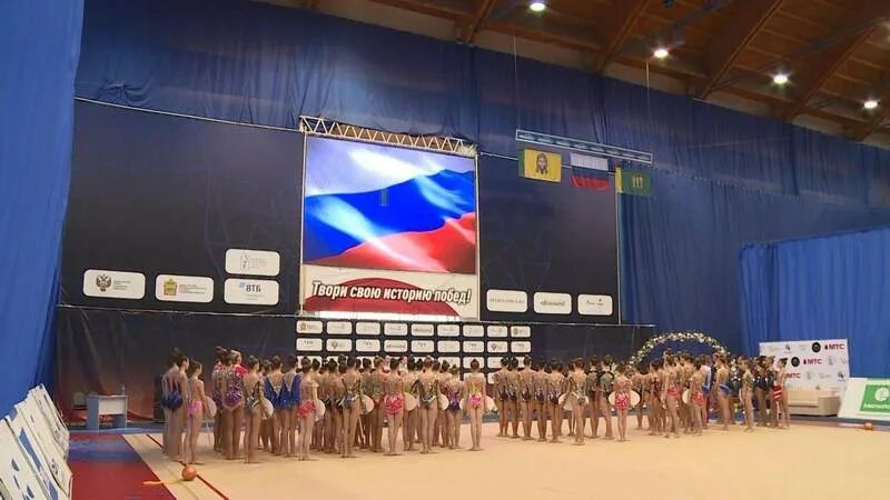 Выступление на спартакиаду