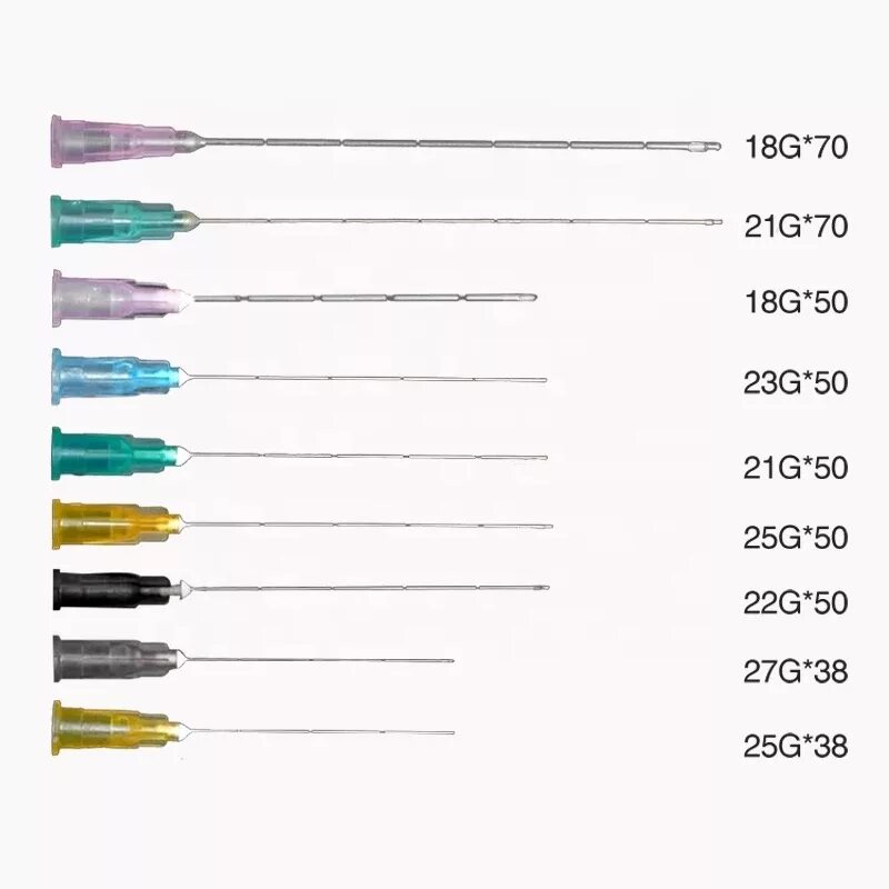 Игла 18g и 21 g. Иглы 22g и 23g отличие. Игла 22g и 23g. Игла у шприца 22g и 23g.