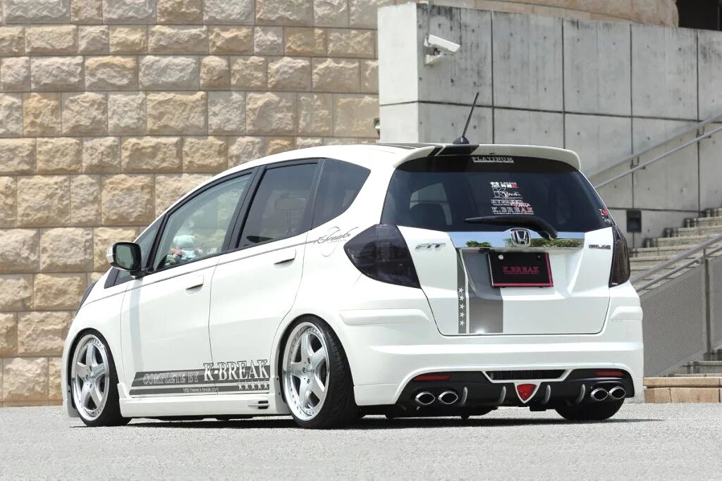 Honda Fit RS ge8. Honda Fit ge Tuning. Обвес Honda Fit ge8. Honda Fit gp6.