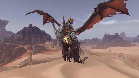 Obsidian Worldbreaker Mount - In-Game Event Reward.