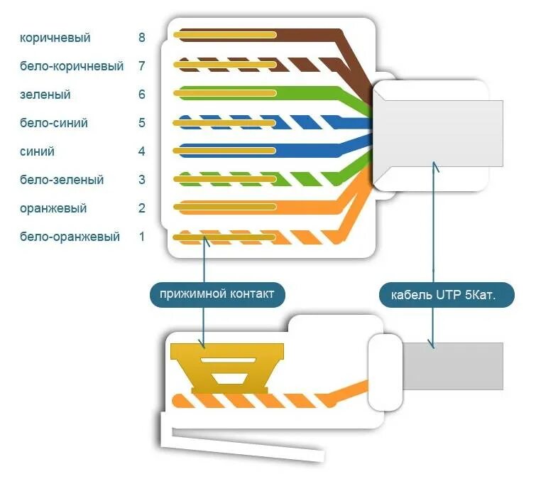 Подключение интернета вин. Схема подключения Ethernet кабеля. Витая пара обжим схема 8 жил роутер. Схема подключения Ethernet кабеля rj45. Витая пара схема подключения интернета.