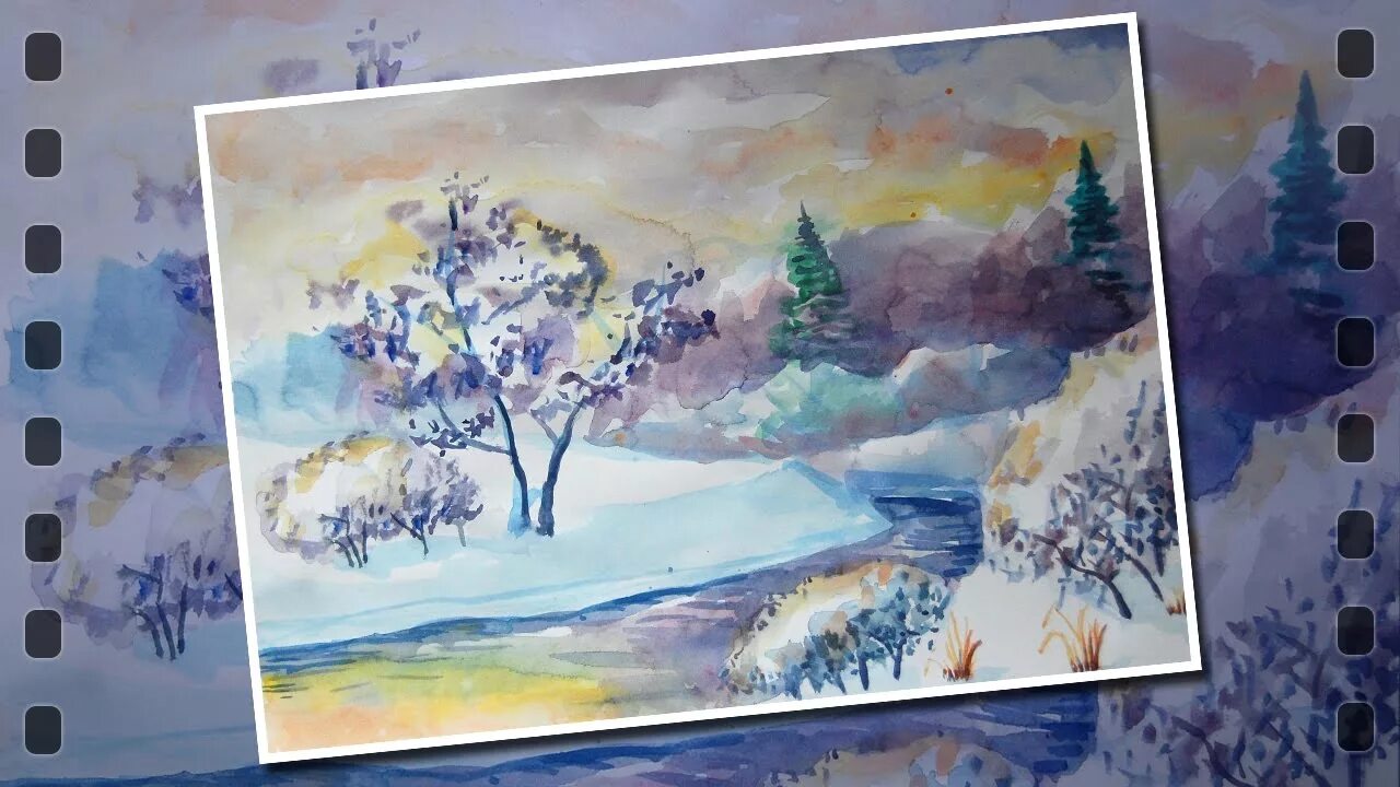 Рисование гуашью зимний пейзаж. Мастер класс рисование зимний пейзаж. Мастер класс рисование зимний пейзаж. Зимний пейзаж гуашью. Мастер класс по рисованию зимы.