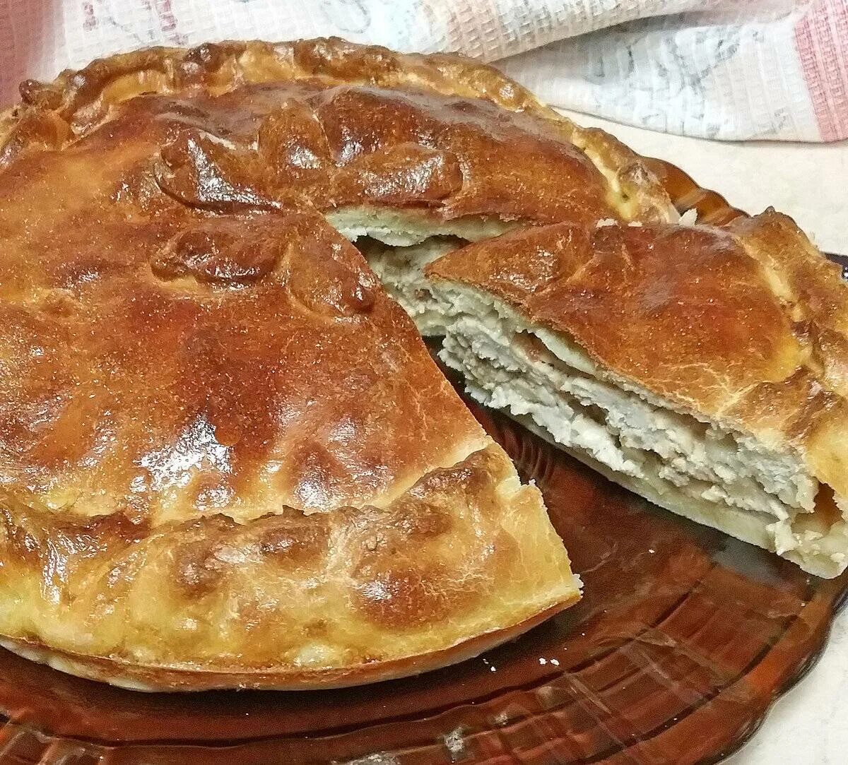 Тесто для курника классический