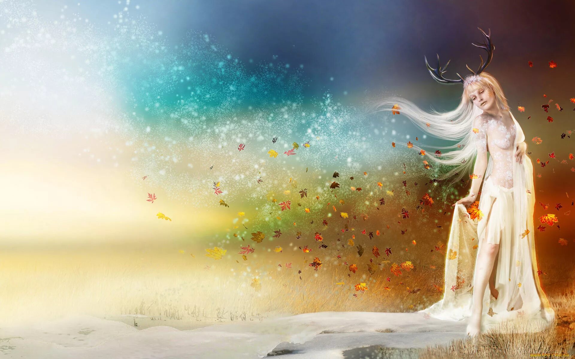 Солнце арт. Маг целитель арт. Фэнтези пейзажи. Светлая фантазия. Рисунки фэнтези.