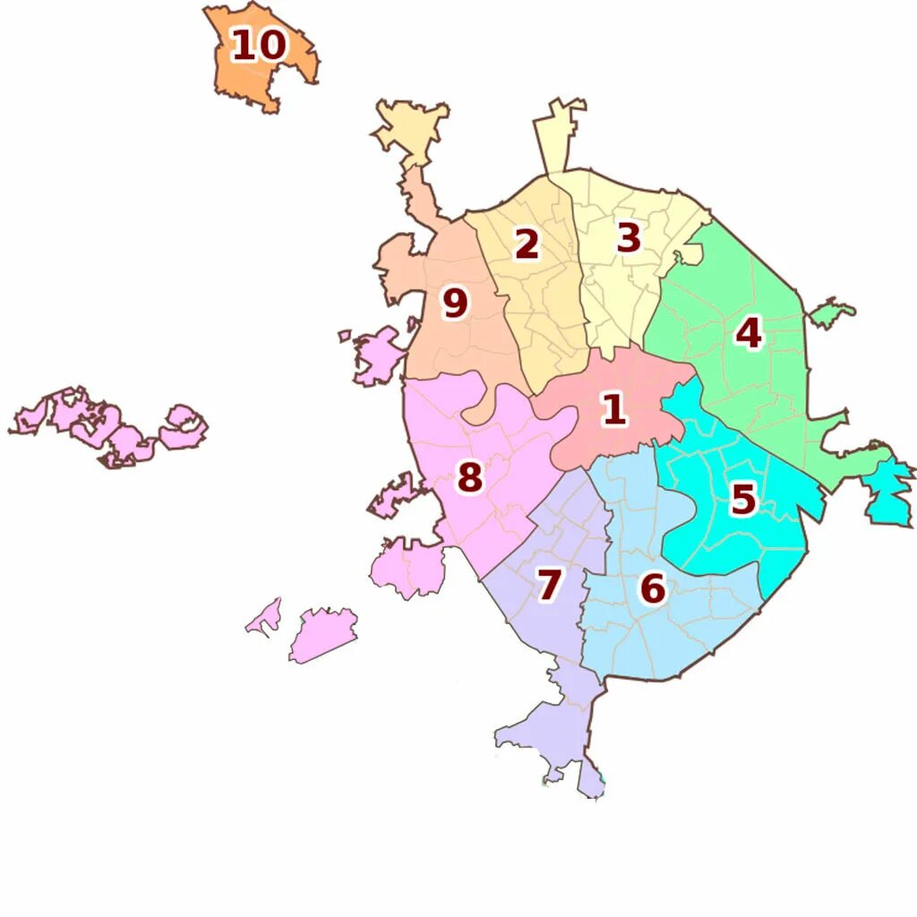 Сколько округов москвы граничит с новомосковским. Карта округов Москвы с границами 2021. Москва округа и районы карта 2020. Административные округа Москвы на карте. Карта округов Москвы с границами 2020.